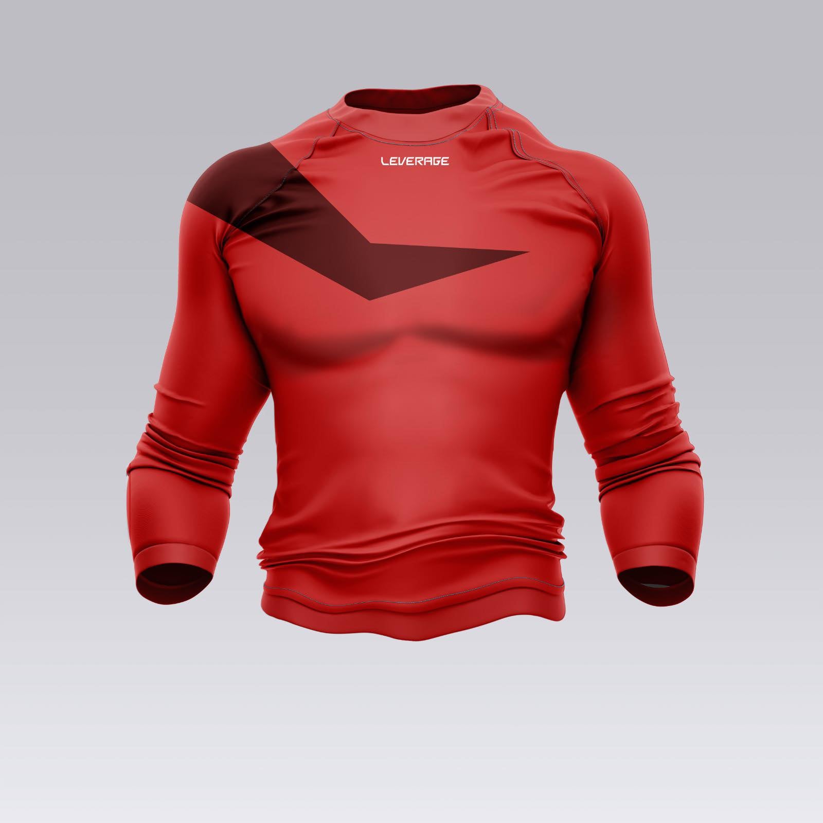Leverage® Red Thunder Men's | Winter Hoodie Tracksuit