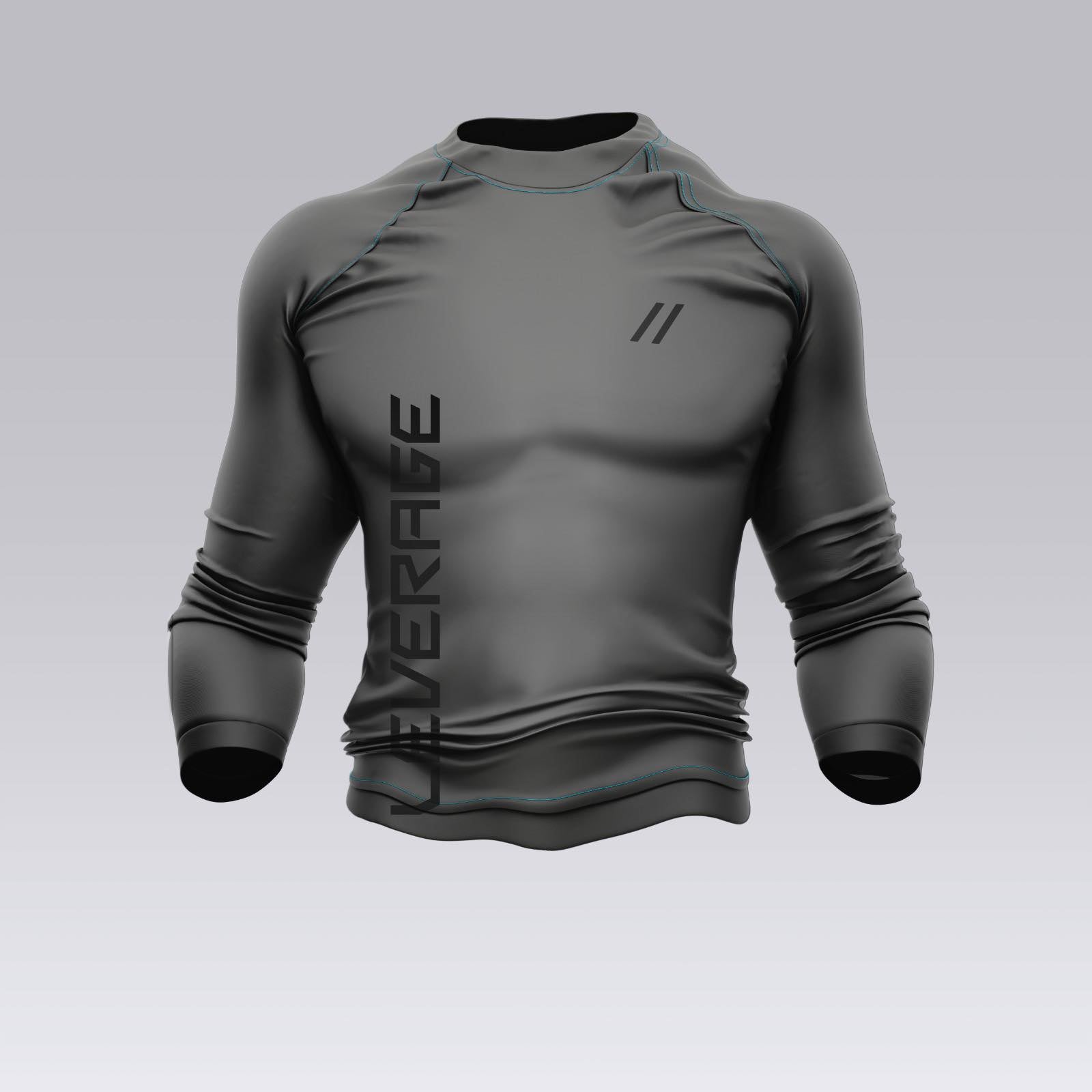Leverage® Classy Grey Men's | Winter Zipper Hoodie Tracksuit