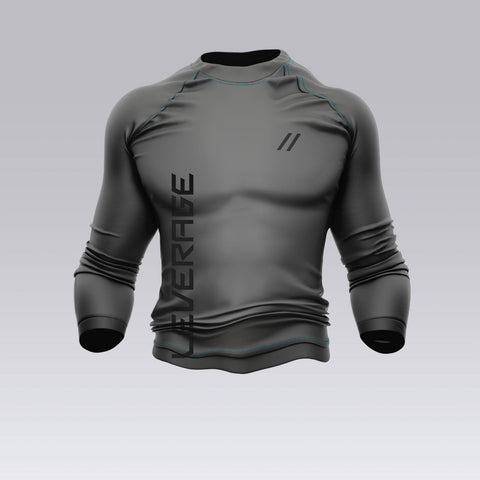 Leverage® Classy Grey Men's | Winter Zipper Hoodie Tracksuit